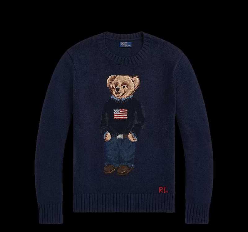RALPH LAUREN BEAR SWEATER